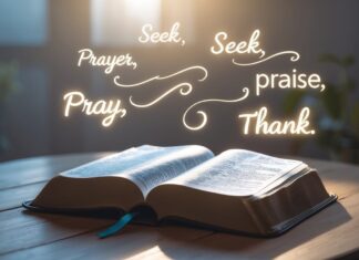 Forståelse af bønner gennem udsagnsord i Bibelen