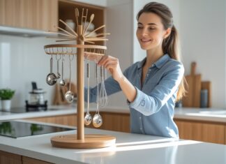 Sådan organiserer du dit køkken med et praktisk smykkestativ til hjemmet