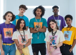 Personlig stil med smykker og t-shirts med print online