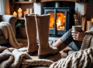 Sådan skaber du den perfekte hygge med langskaftede støvler til hygge