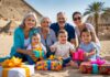 Familieferie i Egypten med fokus på gaver til de allermindste