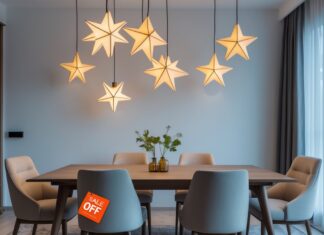 Sådan skaber du den perfekte atmosfære med spisebordsstole på tilbud og stjernelamper