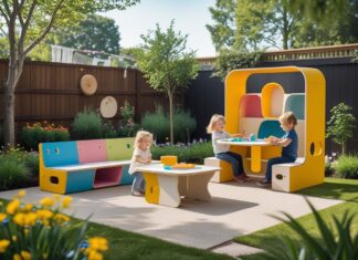 Sådan skaber du den perfekte legeplads i haven med multifunktionelle møbler