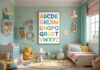 Sådan skaber du et inspirerende børneværelse med en plakat med bogstaver til børneværelset