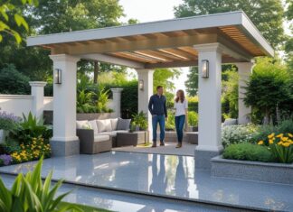 Sådan skaber du et smukt udendørsområde med nyt tag og granit til din have