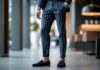 Sådan styler du stribede bukser til enhver lejlighed med de rette slippers