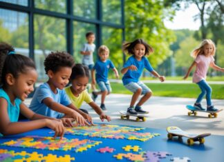 Sjove aktiviteter for børn: fra puslespil til skateboard tilbud til børn