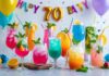 Festlige alkoholfri drinks til en 70-års fødselsdag