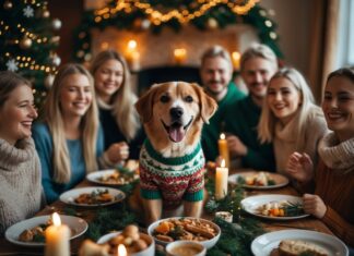 Sådan gør du julefrokosten ekstra hyggelig med en juletrøje til din hund