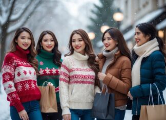 Sådan holder du varmen med stil: fra juletrøjer til vinterjakker til kvinder online