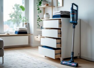 Sådan organiserer du dit hjem med en praktisk skuffereol til opbevaring og en effektiv stangstøvsuger