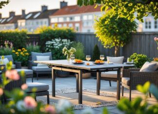 Sådan skaber du den perfekte udendørs oase i Valby med et havebord med udtræk tilbud
