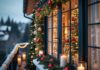 Sådan skaber du en hyggelig julestemning på altanen med julepynt til vinduet