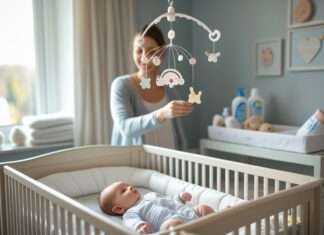 Sådan skaber du et hyggeligt og praktisk babyværelse med musikuro til babyværelset