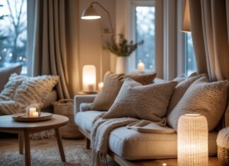 Skab hygge i hjemmet med belysning og kvalitetstekstiler fra Tekstiler.dk