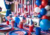 Sådan skaber du den perfekte amerikanske fest med pynt til festartikler