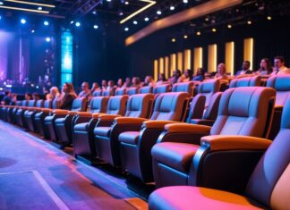 Siddepladser der løfter oplevelsen til events og shows